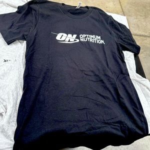 Optimum Nutrition logo workout gym t-shirt